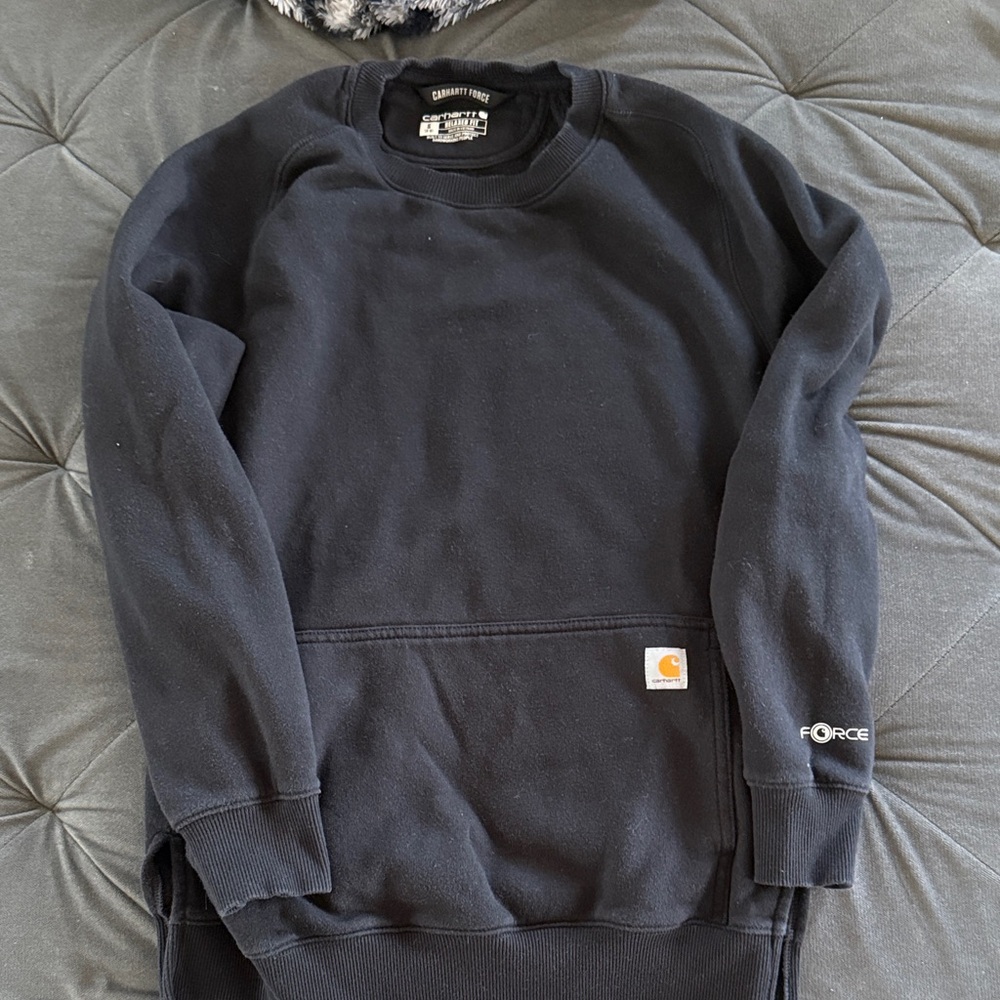 Carhartt Women’s Classic Black Crewneck Sweater